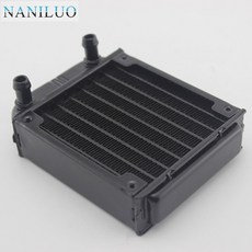 NANILUO 컴퓨터 칩 CPU GPU VGA RAM 냉각 냉각기 알루미늄 열교환 기용 80mm 수냉 라디에이터