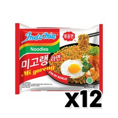 인도미 미고랭라면 볶음비빔 봉지면 80g