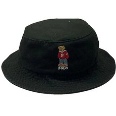 POLO 랄프로렌곰돌이 자수 벙거지 버킷햇 모자