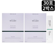 덴티오클린 프로폴리스 구강유산균 분말 스틱 30포 2박스 2개월분, 2개, 60g