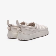 LACOSTE MEN'S NYLON SERVE SLIPPER 46CMA0040 OFF WHT / OFF WHT 18C