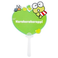 산리오 케로피 6세 여름 부채 10EA 묶음 학생부채 교회 어린이집 단체선물, 10개