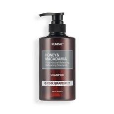 두피케어 샴푸 향기좋은 천연 퍼퓸 유분제거 약산성 KUNDAL 네이처 핑크 자몽 Nature Shampoo 500ml Pink Grapefruit, 了承の上購入する