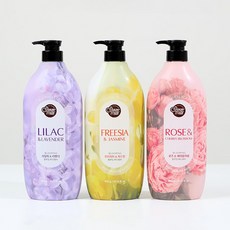 샤워메이트 퍼퓸 바디워시 900ml 로즈+라벤더+자스민, 모든피부, 1개