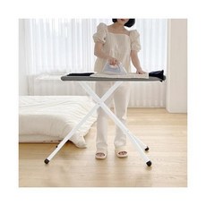 던하우스 베이직 스탠드 다리미판 접이식 스탠딩 다림판, 베이직 화이트