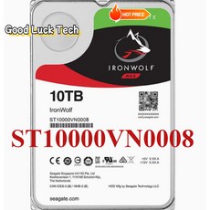 Sea-gate ST10000VN0008 10TB 내부 하드 드라이브 엔터프라이즈 량 3. 5인치 언울프 NAS CMR