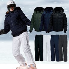 푸조 푸조 남자 여자 스키복 스노우 보드복 점퍼 자켓+바지 팬츠 세트