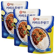 CJ 백설 카파오무쌉 덮밥소스 150g...