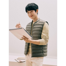 스탠드카라 구스(90:10)다운 베스트 BZA4VP1103 KH