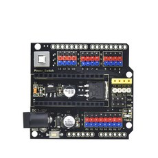 Keyestudio 나노 컨트롤러 보드 및 USB 케이블 아두이노 DIY 프로그래밍용 CH340 1, 1개, 02 Nano  Shield