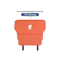 차량용 킥 패드 가죽 시트 백 보호대 스크래치 방지 매트 타 드 벨파이어 10 20 30 시리즈 2020, orange-1PCS, 오렌지, 1개
