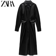 해외 zara 2020 TRF 여성 레더 미니스커트 08Dress-21928