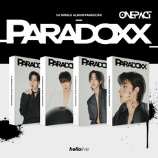 원팩트 (ONE PACT) / PARADOXX 싱글앨범 1집 (hello Photocard Album)(1종랜덤버전/CD아님/VDCD7108)