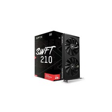 XFX Radeon RX 7900GRE 게이밍 그래픽 카드(16GB GDDR6 포함) AMD RDNA 3 RX-79GMERCB9, RX 7600 SWFT