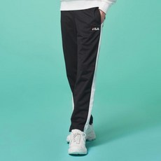 휠라 헤리티지 화이트 배색 트랙 팬츠 _FS2FPC1107XBLK 하의