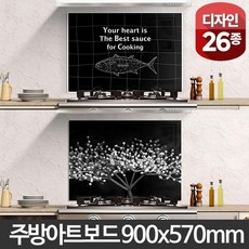 가스렌지벽면아트글라스