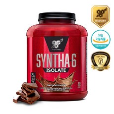 BSN 신타6 아이솔레이트1.82kg 단백질보충제 초코, 1개, 1.82kg