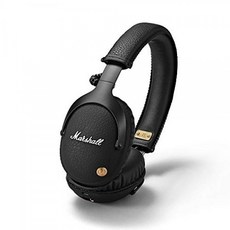 [Marshall] 마샬 모니터 Bluetooth 무선 오버 이어 헤드폰 블랙 (04091743) 6.3x6.3x4.1, 단일상품