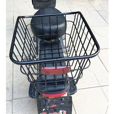 전기자전거바구니 자전거짐받이가방 배달 전기자전거, 1개, 반사등 뚜껑 없음 전기 뒤