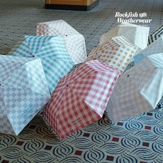 [정품보장] 락피쉬 웨더웨어 남성 여성 3단 우산 양산 UV차단 암막 9color