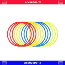 유아체육교구 협동놀이 액션후프(12개1세트)-40cm