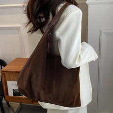 디어백 빈티지 스웨이드 호보 숄더백 UN-2803