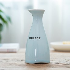 사케병 도자기청자청주기세트소백주분주기중국식가정용잔대통복고풍온술잔, 22 형광 그린 단 분청, 1개