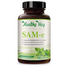 해외 Healthy Way S Adenosyl Methionine 메티오닌 90캡슐, 3개, 90정