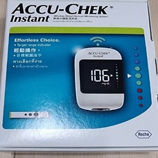 아큐첵 인스탄트 혈당측정기/전용 사혈기/ 전용란셋10개 2시이전 주문시 오늘 출발, 1개