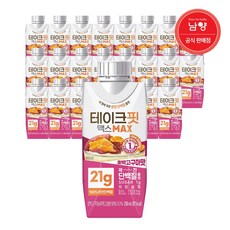 테이크핏 맥스 호박고구마맛, 250ml, 24개