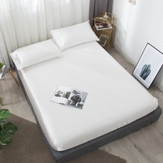 더블퀸침대커버날개화이트