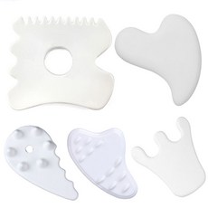 세라믹 괄사 얼굴 바디마사지/페이스괄사/바디괄사 /바디마사지/도자기괄사/복부마사지, [on]하트괄사