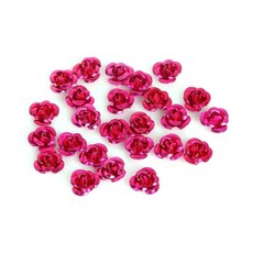 비즈 재료 구슬 장식 의류 옷 새로운 약 300pcs 장미 꽃 알루미늄 보석 결과 스페이서 diy 패션 팔찌 목걸이 크리 에이 티브 공예 만들기