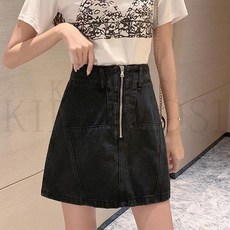 kirahosi 여성 여름 치마 스커트 예쁜 치마 빅사이즈 패션 스커트 A 21 +덧신 증정 Hacn6ka
