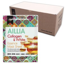 아일리아 콜라겐&화이트 에센스 마스크팩 25g x 100개 /마스크시트