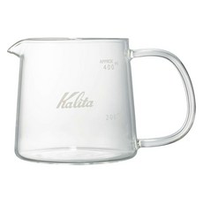 칼리타 내열 글라스 서버 저그400, 1개, 400ml