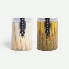 살롱드쿡 아스파라거스 피클 500g 2종, 그린, 1개