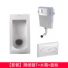 콜러이다 양변기 몰래 숨기다 도자기 대변기 무페달 화장실 웅덩이에 웅크리고 방취 변소에 들어앉다, 패키지 양변기 _물탱크 _패널 （촬영