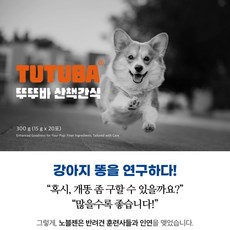 뚜뚜바 산책간식 강아지 똥을 연구하다! 바이어 연구소가 만든 건강한 영양간식, 20개, 15g, 밀웜분말 - 밀웜사료