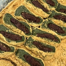 30년 전통 국내산 해풍쑥 콩쑥개떡 60g 30알 (1.8kg) 외 흑임자 찹쌀떡 굳지않는떡 당일생산, 1.8kg, 1개