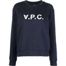 [명품]24SS 아페쎄 VPC 로고 프린트 네이비 여성 맨투맨 COFDX F27820 IAK COFDXF27820IAK00