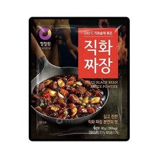 청정원 간편식 청정원 직화짜장(분말) 80g, 28개