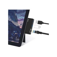 Baseus (베스아스) USB 3.0 허브 도킹 스테이션 Surface Pro 5 / 6 용, 자세한 내용은 참조