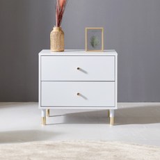클리앙 투서랍 미니 침대 옆 협탁 545
