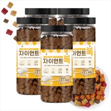  자이언트독 1.1kg 국산 대용량 강아지간식 가수분해 노즈워크 훈련 간식, 5개, 노루궁뎅이버섯 1.1kg 
