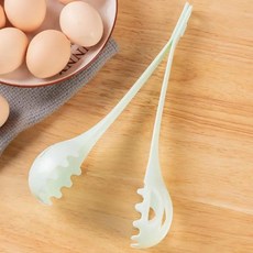 핸드 케이크 거치대 집게 음식 클립 수동 교반기 혼합 휘젓기 섞, 2.Light Green, 1개