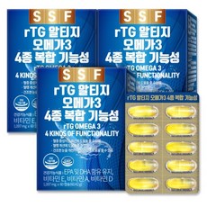 순수식품 rTG 알티지 오메가3 비타민D 비타민E 비타민A 4종 180캡슐 6개월분, 상세페이지 참조, 상세페이지 참조, 단품