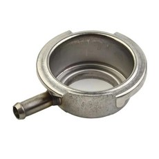 물 주입구 스테인리스 스틸 라디에이터 필러 2.20 56mm O.D. 스틸 라디에이터 냉각수 필러 넥 매칭 라디에이터 캡, 1개