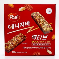 동서식품) 포스트 에너지바 액티브, 45g, 60개