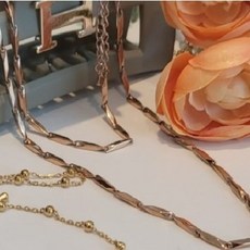 여성은목걸이팔찌세트